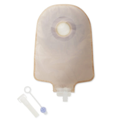 Premier™ One-Piece Drainable Transparent Urostomy Pouch, 9 Inch Length, 1¼ Inch Stoma, 1 Box of 5 (Ostomy Pouches) - Img 3