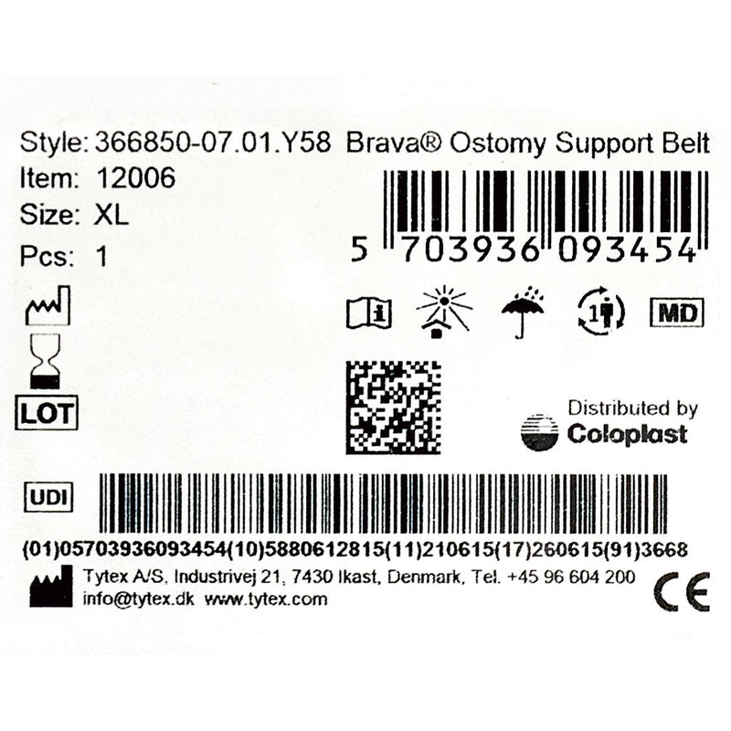 Brava® Ostomy Support Belt, 1 Each (Ostomy Accessories) - Img 4