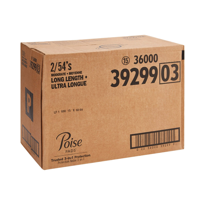 Poise Bladder Control Pads, Adult Women, Moderate Absorbency, Disposable, 12.20" Length, 1 Pack of 54 () - Img 6