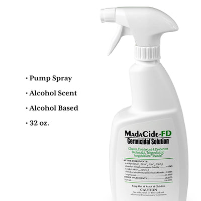 MadaCide FD Germicidal Solution, 1 Each (Cleaners and Disinfectants) - Img 4