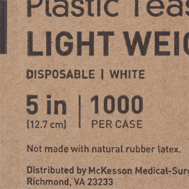 McKesson White Polypropylene Spoon, 5 Inch Long, 1 Case (Eating Utensils) - Img 7