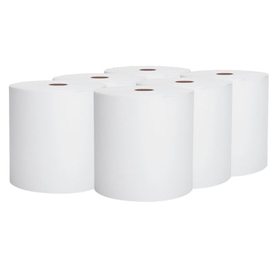 Scott Paper Towels, Hardwound, Continuous Roll, 8" x 950', 1 Case of 6 (Paper Towels) - Img 2