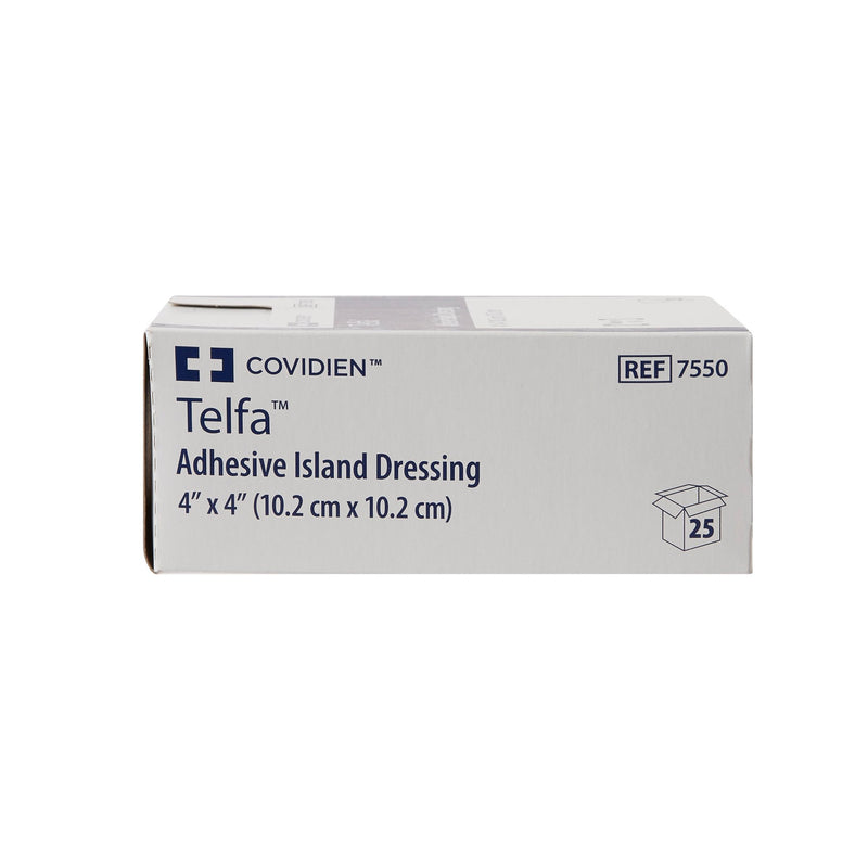 Telfa™ White Adhesive Dressing, 4 x 4 Inch, 1 Each (General Wound Care) - Img 5