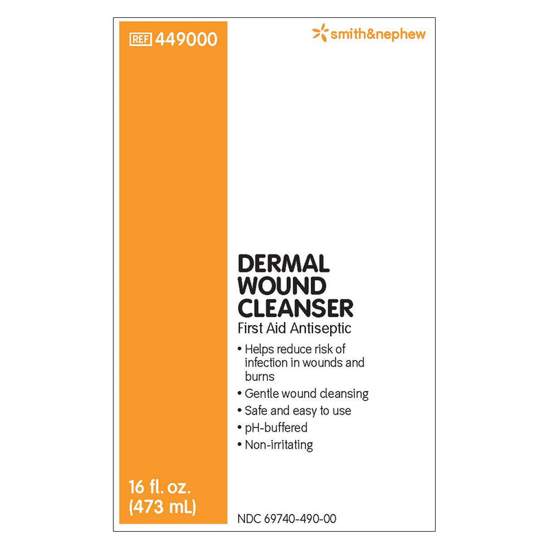 Dermal Wound General Purpose Wound Cleanser, 16 oz. Spray Bottle, 1 Each () - Img 3