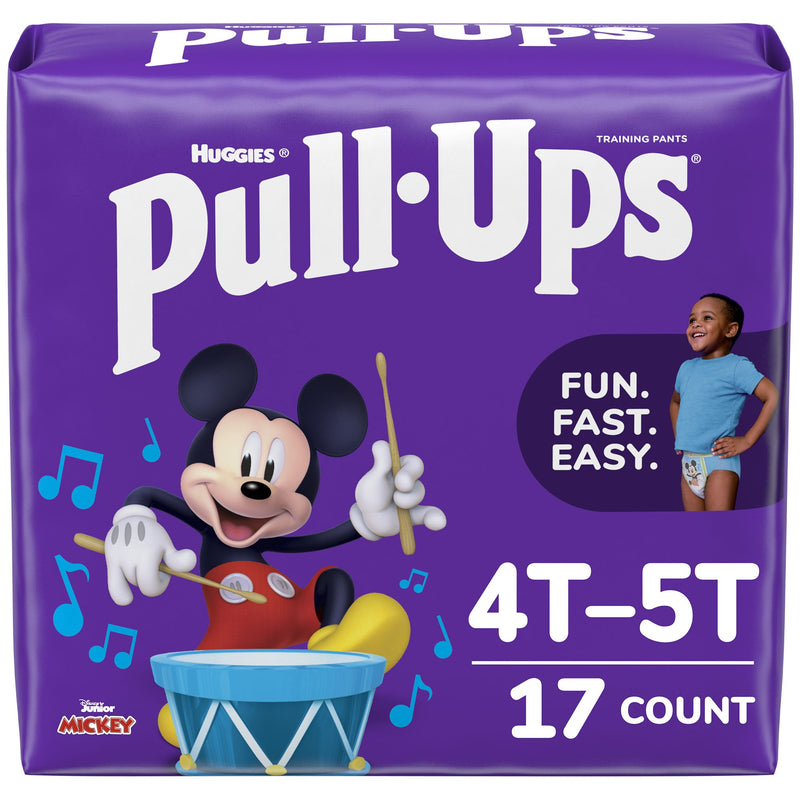 Pull-Ups® Learning Designs® for Boys Training Pants, 4T to 5T, 1 Case of 68 () - Img 1