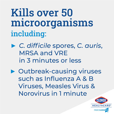 Clorox Healthcare Surface Disinfectant Cleaner, Spray, 32 oz, 1 Each (Cleaners and Disinfectants) - Img 5