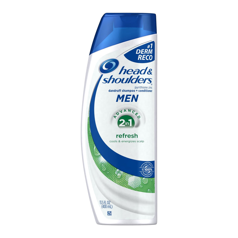 SHAMPOO, HEAD & SHOULDERS REFRESH 2N1 13.5OZ (6/CS) (Hair Care) - Img 1