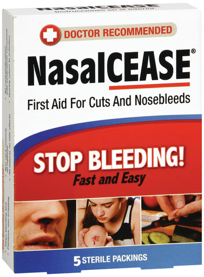 Nasalcease™ Nosebleed Treatment, 1 Box of 5 (Advanced Wound Care) - Img 1
