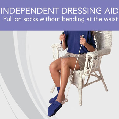 SammonsPreston® Sock / Stocking Aid, 1 Each (Self-Help Aids) - Img 2