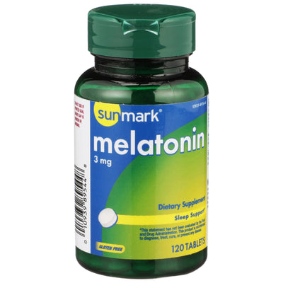 sunmark® Melatonin Natural Sleep Aid, 1 Bottle (Over the Counter) - Img 6