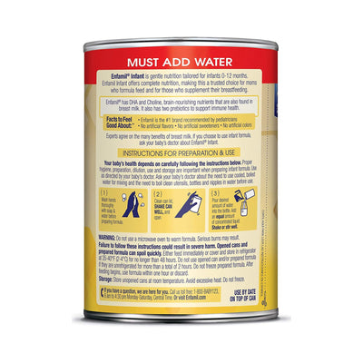 Enfamil® Liquid Concentrate Infant Formula, 13-ounce Can, 1 Case of 12 () - Img 5