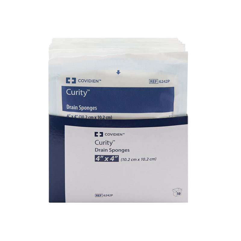 Curity™ Drain Sponge, 4 x 4 Inch, 1 Case of 300 (General Wound Care) - Img 2