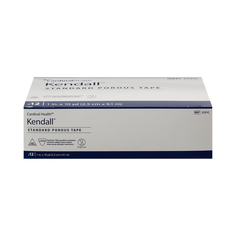 Kendall™ Cloth Medical Tape, 1 Inch x 10 Yard, White, 1 Roll (General Wound Care) - Img 2