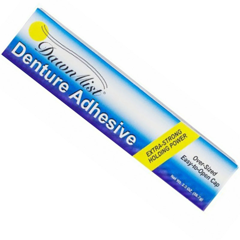 Dukal Dawn Mist Denture Adhesive Cream, 2 oz, 1 Case of 144 (Mouth Care) - Img 2