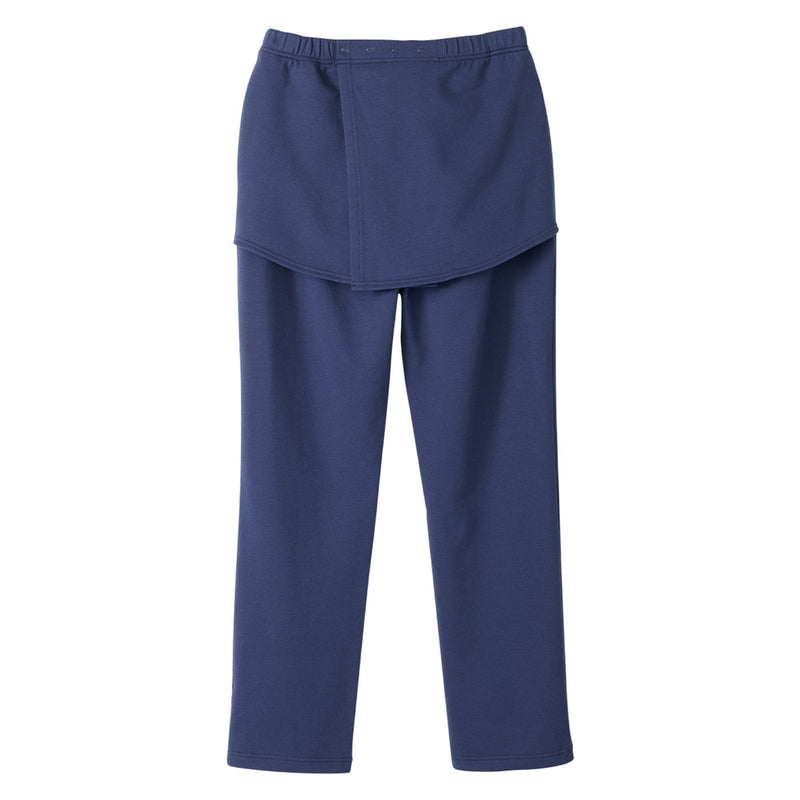 PANTS, SEATLESS F/W/C MENS FLEECE BCK FLAP NAVY 2XLG (Pants and Scrubs) - Img 2
