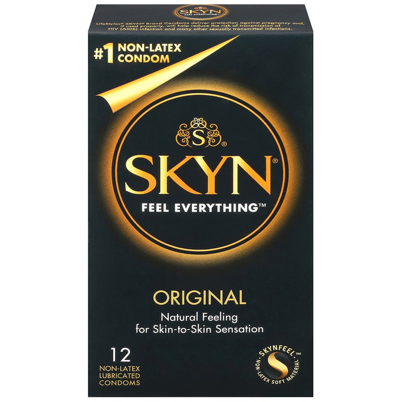 Lifestyles® Skyn® Polyisoprene Lubricated Condom, 1 Box of 12 (Over the Counter) - Img 1