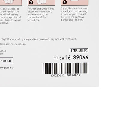 McKesson Adhesive Dressing, 6 x 6 Inch, 1 Box of 25 (General Wound Care) - Img 4