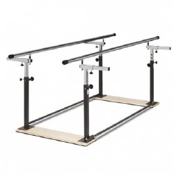 PARALLEL BARS, FOLDING S/STL ADJ HT 10' (Exercise Equipment) - Img 1