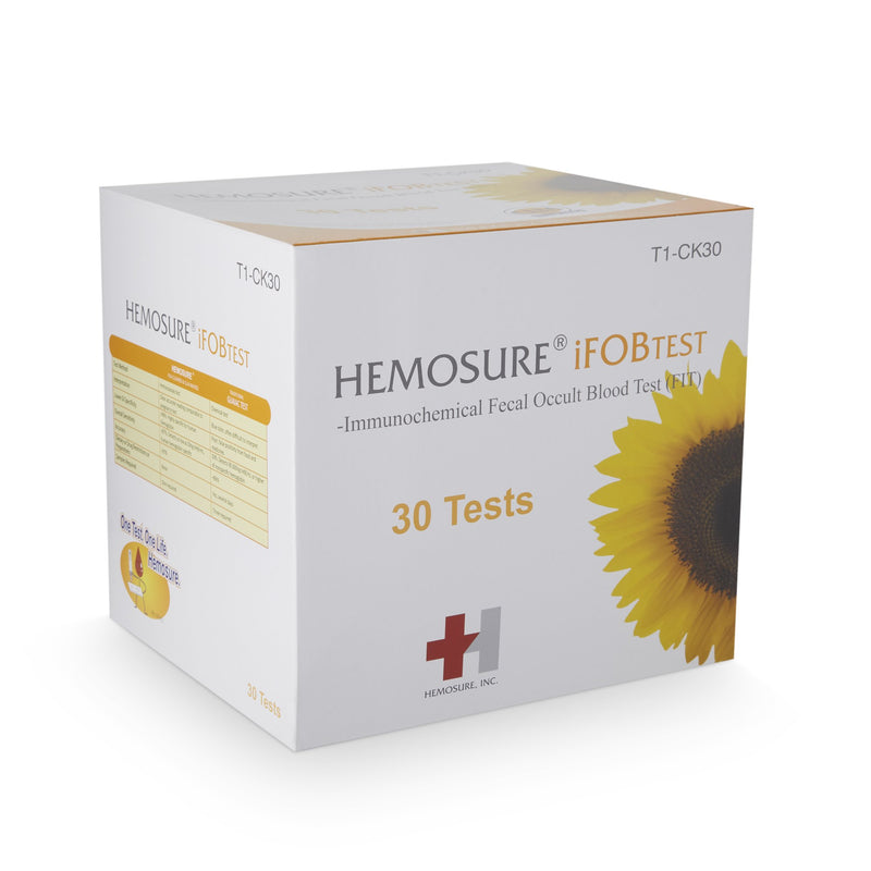 Hemosure® Fecal Occult Blood Colorectal Cancer Screening Rapid Test Kit, 1 Box (Test Kits) - Img 3