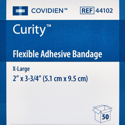 Curity™ Tan Adhesive Strip, 2 x 3-1/4 Inch, 1 Box of 50 (General Wound Care) - Img 5