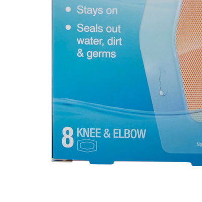 Nexcare™ Waterproof Knee / Elbow Sheer Adhesive Strip, 2-3/8 x 3½ Inch, 1 Case of 192 (General Wound Care) - Img 5