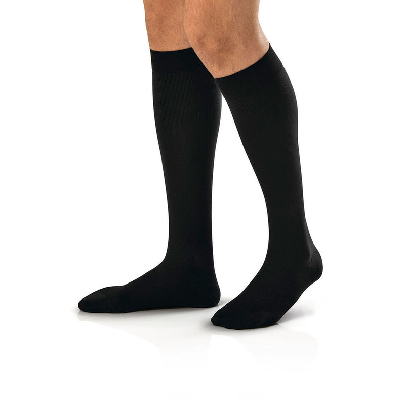 Jobst® Compression Knee-High Socks, X-Large, Black, 1 Pair (Compression Garments) - Img 1