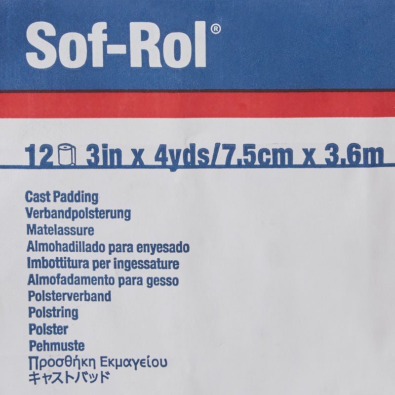 Sof-Rol® White Rayon Cast Padding, 3 Inch x 4 Yard, 1 Bag of 12 (Casting) - Img 4