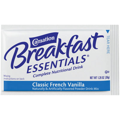 Carnation Breakfast Essentials® Vanilla Oral Supplement, 1.26 oz. Packet, 1 Case of 60 (Nutritionals) - Img 4