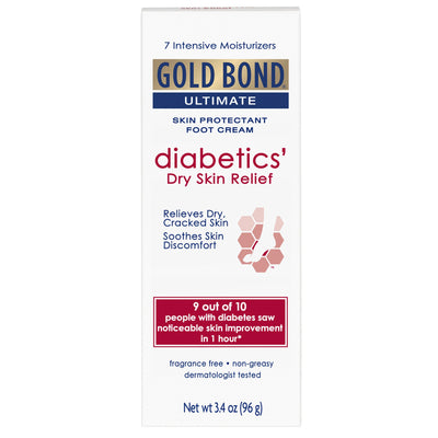 GOLD BOND FOOT DIABETICS, CRM 3.4OZ (Skin Care) - Img 2