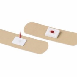 Sureseal® Tan Adhesive Pressure Bandage, 1¼ x 2¾ Inch, 1 Box of 100 (General Wound Care) - Img 1