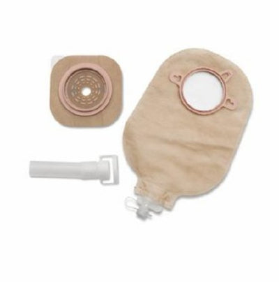 New Image™ Drainable Clear Urostomy Kit, 9 Inch Length, 2¼ Inch Flange, 1 Box of 5 (Ostomy Pouches) - Img 1