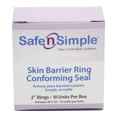 Safe-n'Simple Adhesive Barrier Ring, 1 Box of 10 (Barriers) - Img 3