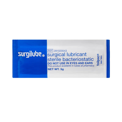 Surgilube® Lubricating Jelly, 3-gram Packet, 1 Box of 144 (Over the Counter) - Img 4