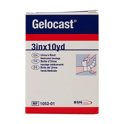 Gelocast® Unna Boot with Calamine, 3 Inch x 10 Yard, 1 Case of 12 (General Wound Care) - Img 1