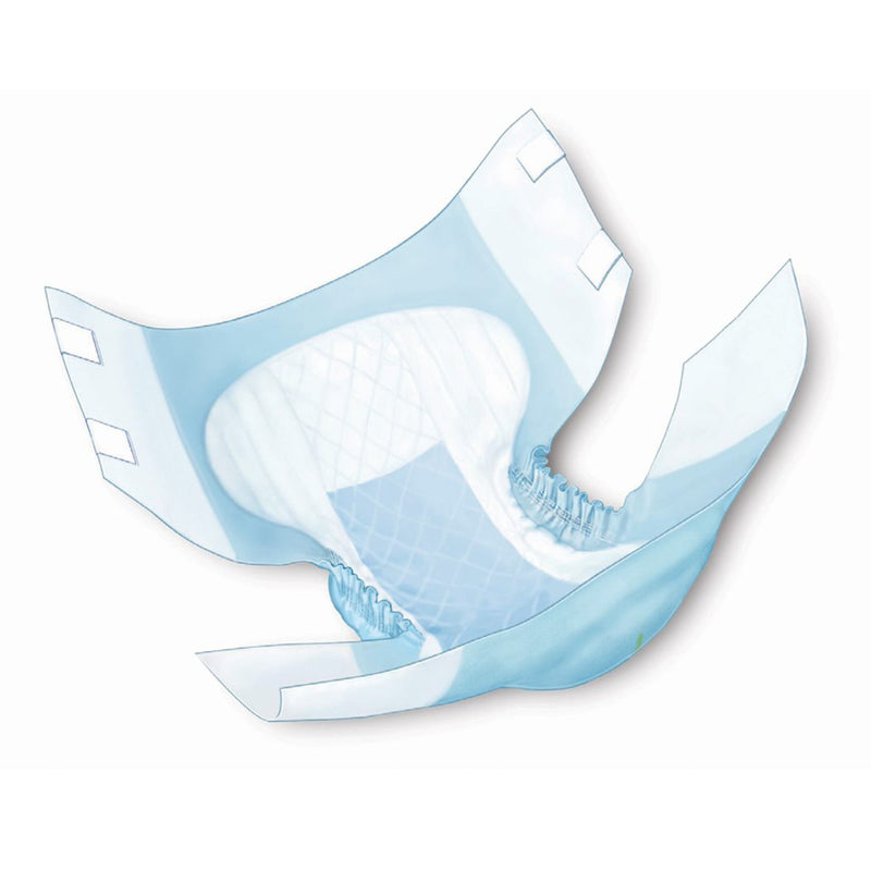 Wings™ Quilted Plus with BreatheEasy™ Technology Incontinence Brief, Large, 1 Bag of 18 () - Img 2