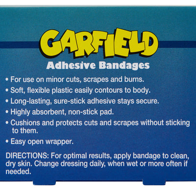 ASO Round Kid Design (Garfield) Adhesive Spot Bandage, 7/8 Inch, 1 Case of 12 (General Wound Care) - Img 3