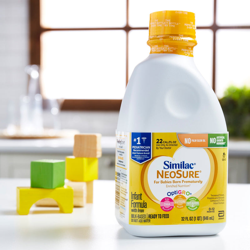 Similac® NeoSure® Ready to Use Infant Formula, 32 oz. Bottle, 1 Each () - Img 8