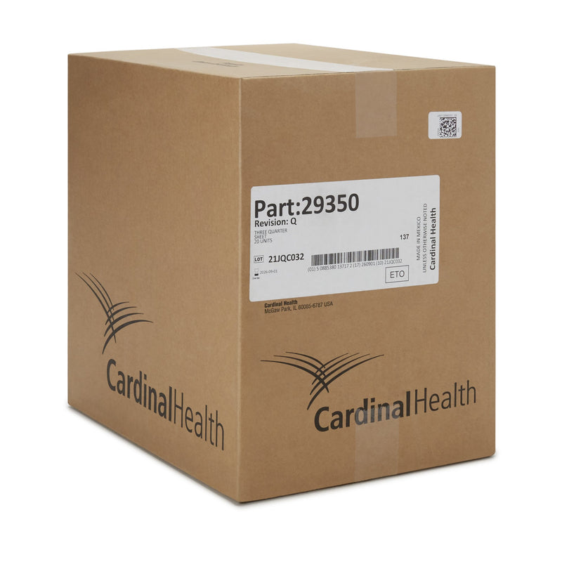 Cardinal Health Sterile Three-Quarter General Purpose Drape, 56 x 77 Inch, 1 Each (Procedure Drapes and Sheets) - Img 3