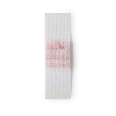 PolyMem® Pink / White Adhesive Strip, 1 x 3 Inch, 1 Each (General Wound Care) - Img 4