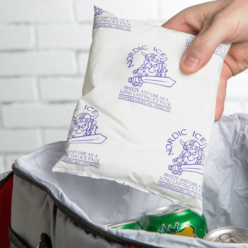 Nordic Ice Refrigerant Gel Pack, 7½ x 5½ x 1¼ Inch, 1 Case of 24 () - Img 3