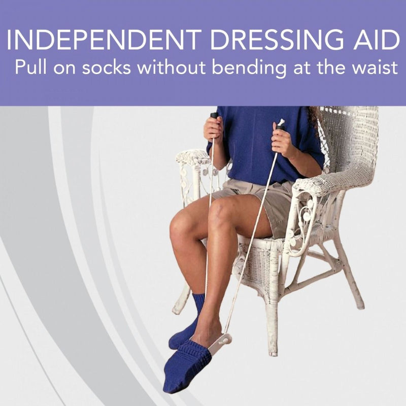 SammonsPreston® Sock and Stocking Donner, 1 Each (Self-Help Aids) - Img 2