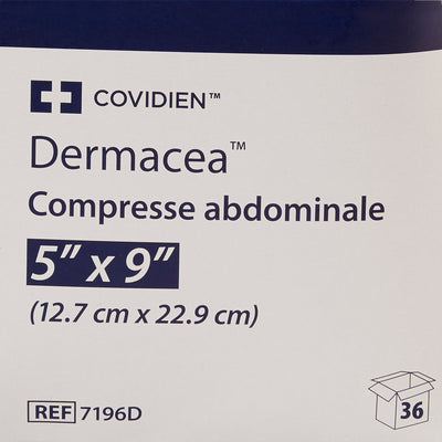 Dermacea™ Sterile Abdominal Pad, 5 x 9 Inch, 1 Case of 432 (General Wound Care) - Img 4