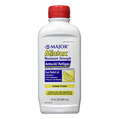 Mintox™ Aluminum Hydroxide / Magnesium Hydroxide / Simethicone Antacid, 1 Each (Over the Counter) - Img 1