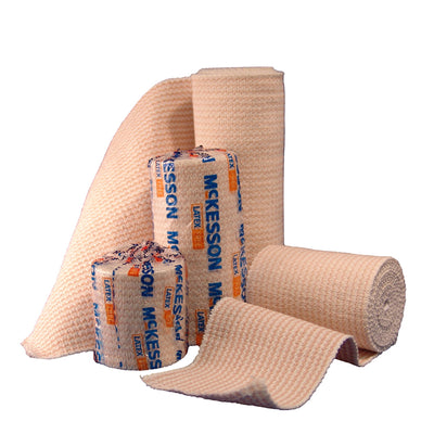 McKesson Hook and Loop Closure Elastic Bandage, 4 Inch x 5 Yard, 1 Box of 10 (General Wound Care) - Img 7