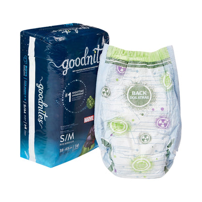 GoodNites® Absorbent Underwear, Small / Medium, 1 Case of 56 () - Img 1