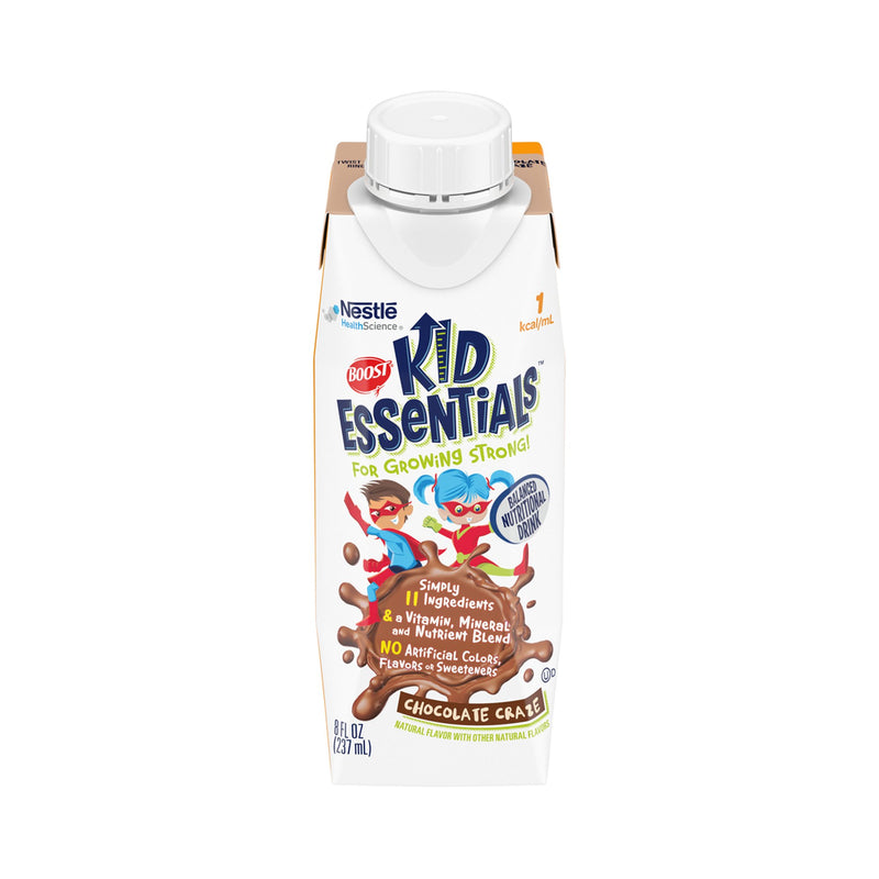 Boost® Kid Essentials™ Chocolate Pediatric Oral Supplement, 8 oz Carton, 1 Each () - Img 1