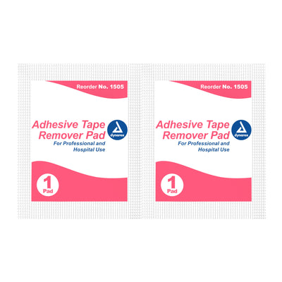 dynarex® Adhesive Remover, 32.5 x 68 mm Wipe, 1 Box of 100 (General Wound Care) - Img 3