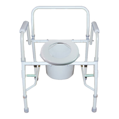 McKesson Commode Chair, 13-3/4 Inch Seat Width, 1 Case (Commode / Shower Chairs) - Img 5