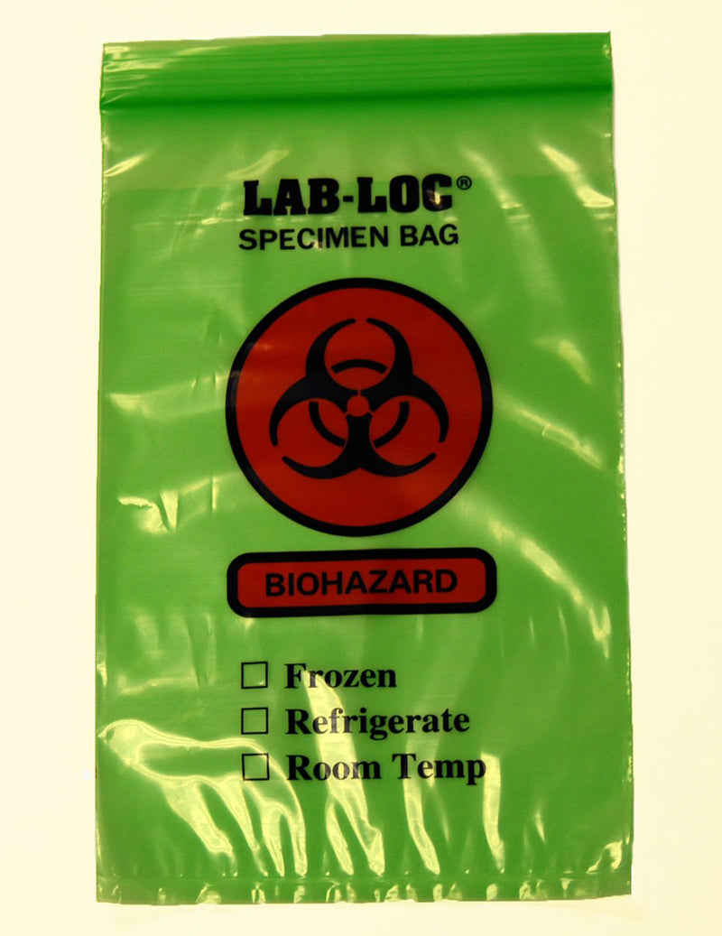 LAB-LOC® Specimen Transport Bag with Document Pouch, 6 x 9 Inch, 1 Pack (Specimen Collection) - Img 1