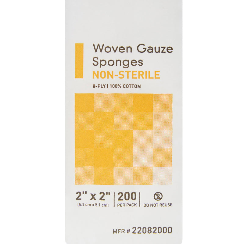 McKesson NonSterile Gauze Sponge, 2 x 2 Inch, 1 Box of 200 (General Wound Care) - Img 7